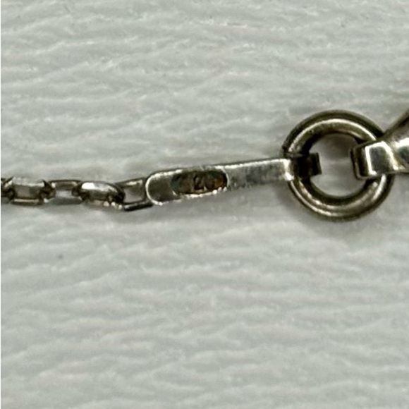 Isabella M Boston Sterling Silver and Turquoise Elephant Necklace - Picture 7 of 9